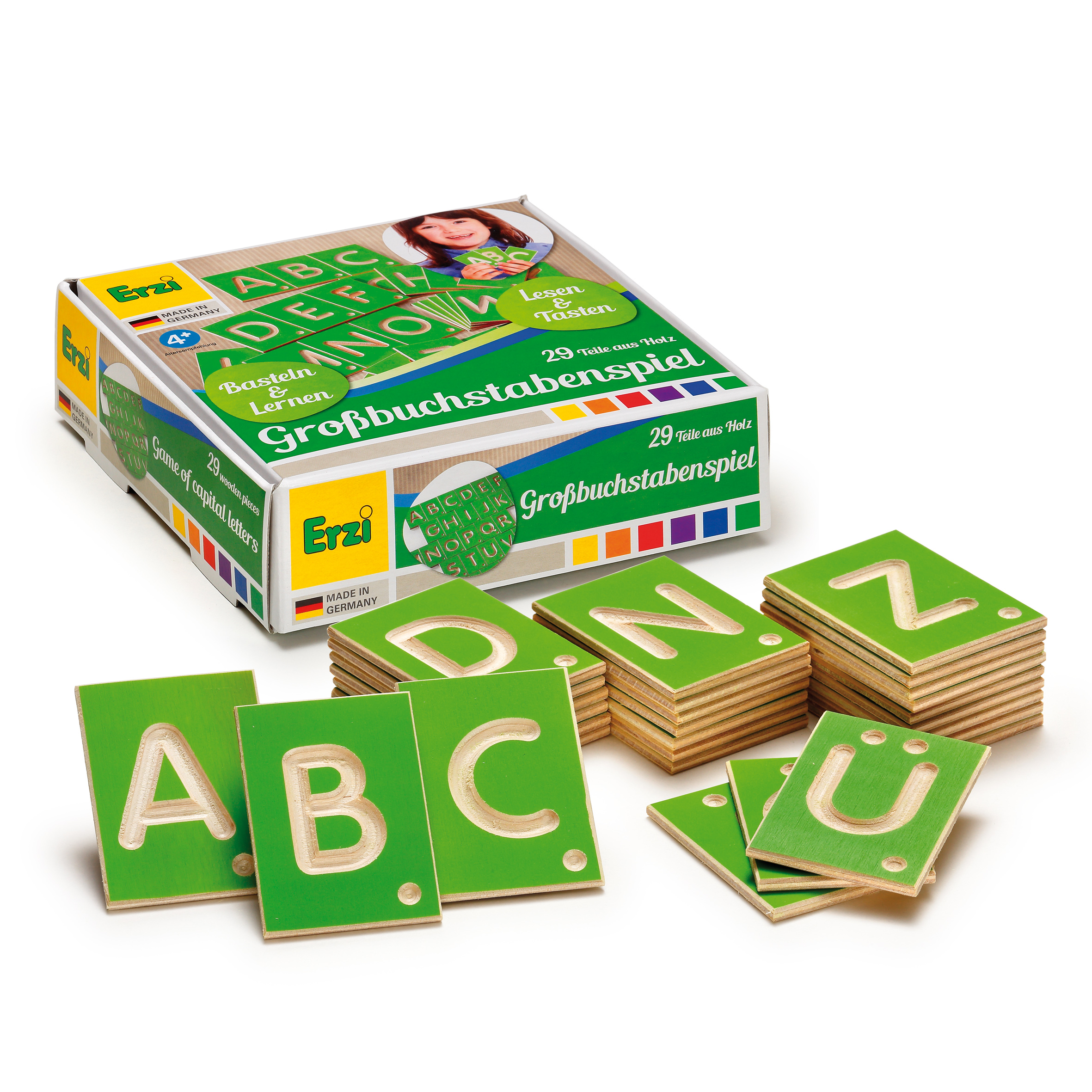 Lernspiel Großbuchstaben