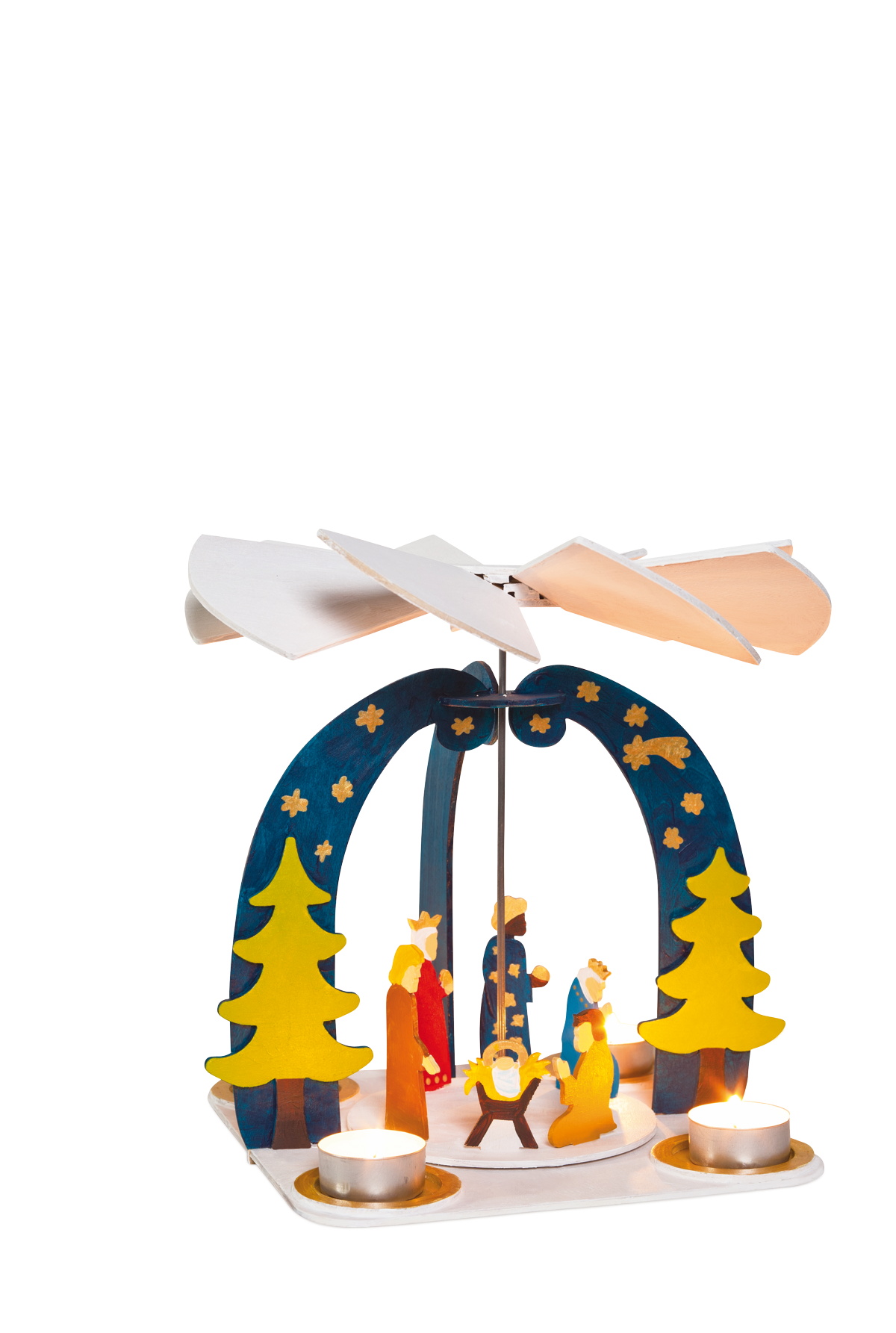 Holzbausatz Weihnachtspyramide